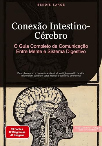 Conexão Intestino-Cérebro: O Guia Completo da Comunicação Entre Mente e Sistema Digestivo: Descubra como a microbiota intestinal, nutrição e estilo de ... seu bem-estar mental e equilíbrio emocional von Saage Books