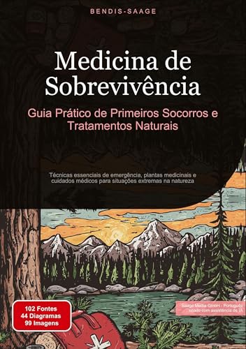 Medicina de Sobrevivência: Guia Prático de Primeiros Socorros e Tratamentos Naturais: Técnicas essenciais de emergência, plantas medicinais e cuidados ... extremas na natureza (Sobrevivência (PT)) von Saage Books