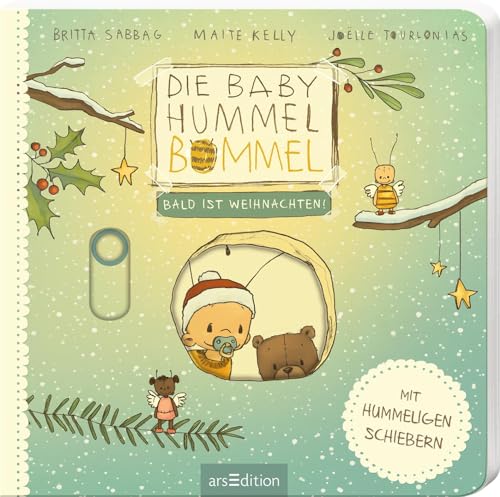 Die Baby Hummel Bommel – Bald ist Weihnachten: Ein allererstes Weihnachtsbuch zum Entdecken mit Schiebern, für Kinder ab 12 Monaten