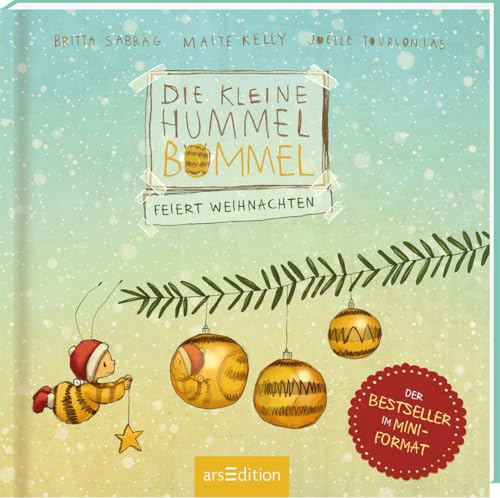 Die kleine Hummel Bommel feiert Weihnachten (Mini-Ausgabe): Was an Weihnachten wirklich zählt, Kinderbuch ab 3 Jahren