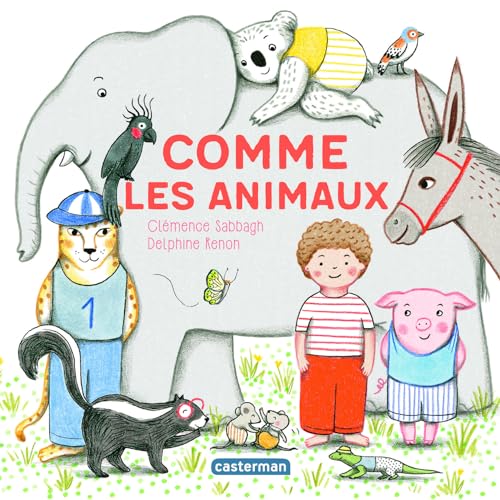 Mes imagiers tout carrés - Comme les animaux