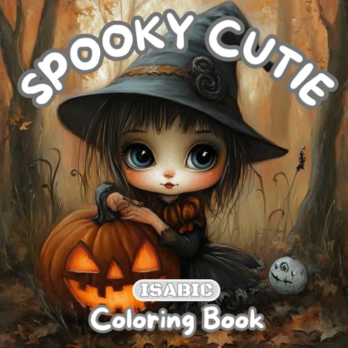 Spooky Cutie Coloring Book: For Adults and Teens Featuring Adorable Creepy Creatures / To Enjoy and Relax. von Independently published