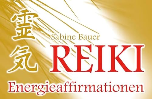 Reiki Energieaffirmationen. 40 Karten in Faltschachtel von Silberschnur