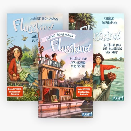 Die Flusskind-Reihe Band 1-3 plus 1 exklusives Postkartenset