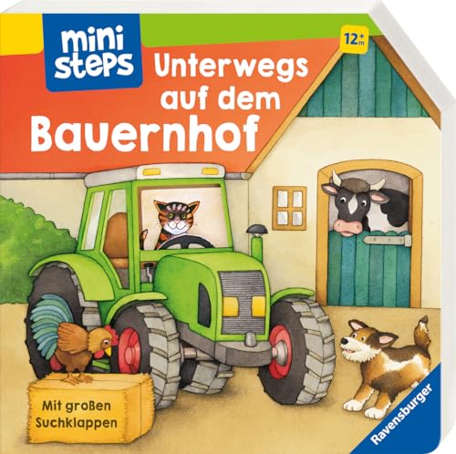 ministeps: Unterwegs auf dem Bauernhof: Ab 12 Monaten (ministeps Bücher) von Ravensburger Verlag