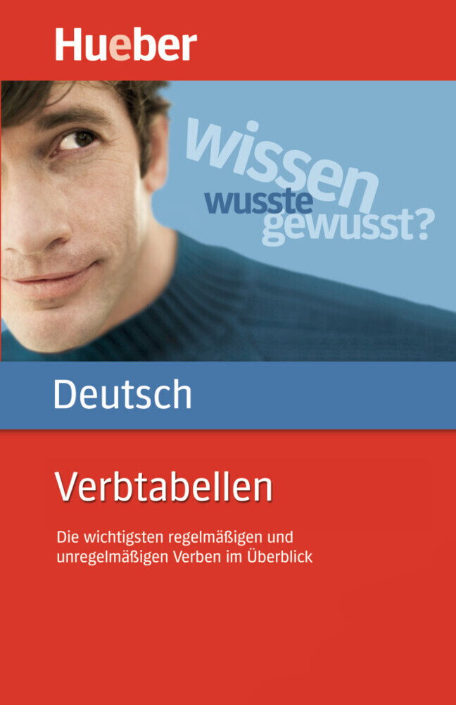 Verbtabellen Deutsch als Fremdsprache von Hueber Verlag GmbH
