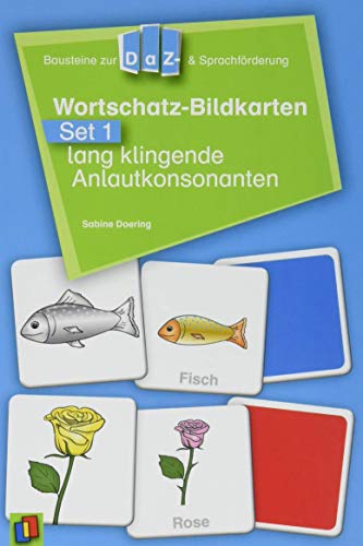 Bausteine zur DaZ- und Sprachförderung: Wortschatz-Bildkarten - Set 1: lang klingende Anlautkonsonanten