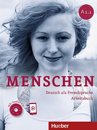 Menschen A1/1: Arbeitsbuch mit Audio-CD von HUEBER