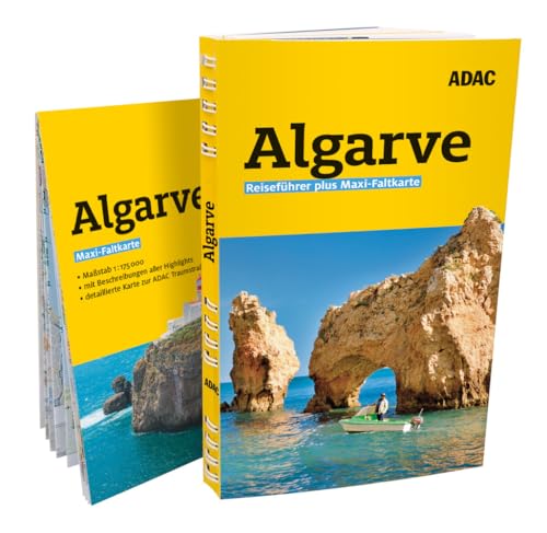 ADAC Reiseführer plus Algarve: Mit Maxi-Faltkarte und praktischer Spiralbindung von ADAC
