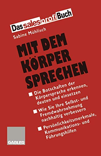 Mit dem Körper sprechen. von Gabler Verlag