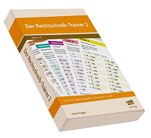 Der Rechtschreib-Trainer 2: ä/e - i/ie - silbentrennendes h - stummes h - s/ss/ß (2. bis 4. Klasse) von AOL-Verlag i.d. AAP LW