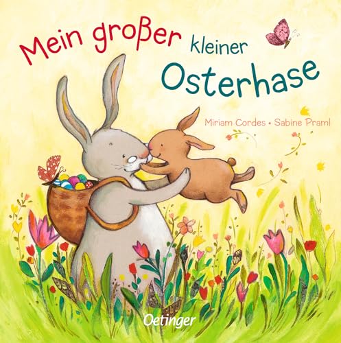 Mein großer kleiner Osterhase: Niedliches Pappbilderbuch zum ersten Osterfest für Kinder ab 18 Monaten von Oetinger