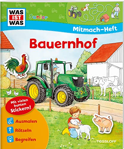 WAS IST WAS Junior Mitmach-Heft Bauernhof von WAS IST WAS