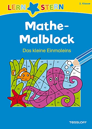 LERNSTERN Mathe-Malblock 2. Klasse. Das kleine Einmaleins