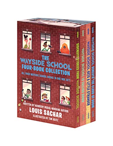 The Wayside School 4-Book Box Set: Sideways Stories from Wayside School, Wayside School Is Falling Down, Wayside School Gets a Little Stranger, Wayside School Beneath the Cloud of Doom The Wayside School 4-Book Box Set: Sideways Stories from Wayside School, Wayside School Is Falling Down, Wayside School Gets a Little Stranger, Wayside School Beneath the Cloud of Doom