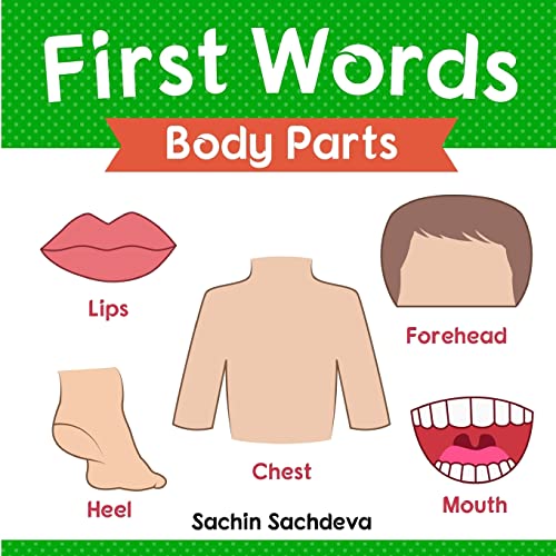 First Words (Body Parts): Early Education book of body parts, organs, muscles, and bones for kids von CREATESPACE