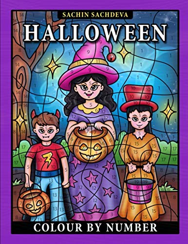 Halloween Colour by Number: Coloring Book for Kids Ages 4-8 Halloween Colour by Number: Coloring Book for Kids Ages 4-8 von Independently Published