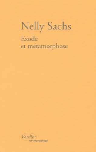 Exode et métamorphose: précédé de Et personne n'en sait davantage (0000) von VERDIER