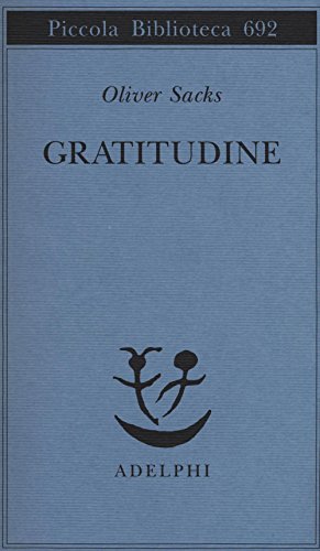 Gratitudine (Piccola biblioteca Adelphi)