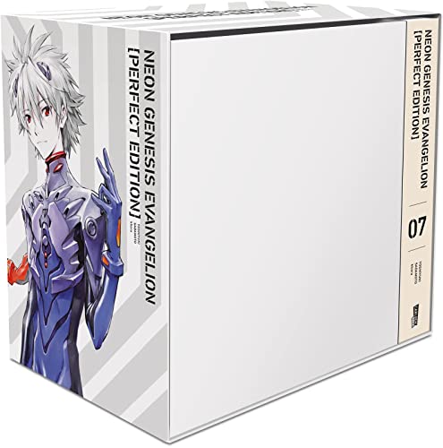 Neon Genesis Evangelion - Perfect Edition, Band 7 im Sammelschuber mit Extras (limitierte Edition): Neue Edition in 7 Sammelbänden des ... Rettung der Menschheit Kampfroboter steuern. von CARLSEN MANGA