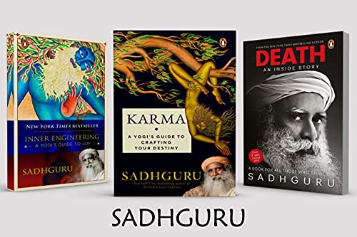By Sadhguru Inner engineering and karma and Death An Inside Story 3 books Combo