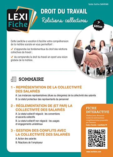 Droit du travail. Relations collectives: 7e édition