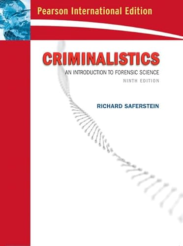 Criminalistics: An Introduction to Forensic Science (College Edition): International Edition
