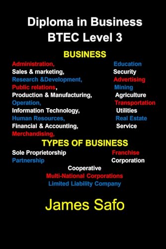 Diploma in Business BTEC Level 3 von Faith United Limited