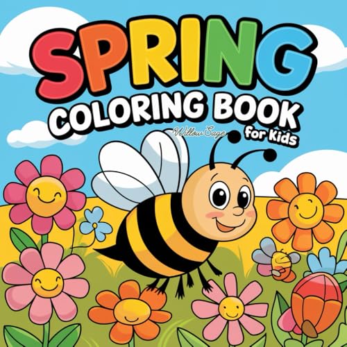 Spring: Colouring Book for Kids von Independently published