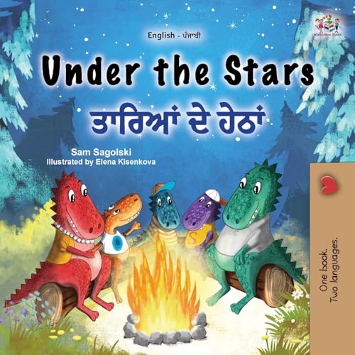 Under the Stars (English Punjabi Gurmukhi Bilingual Kids Book) (English Punjabi Gurmukhi Bilingual Collection) von Kidkiddos Books Ltd.