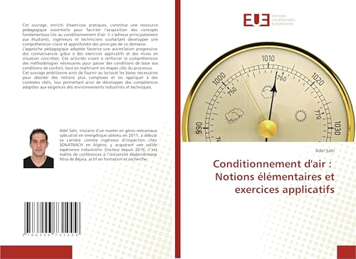 Conditionnement d'air : Notions élémentaires et exercices applicatifs: DE