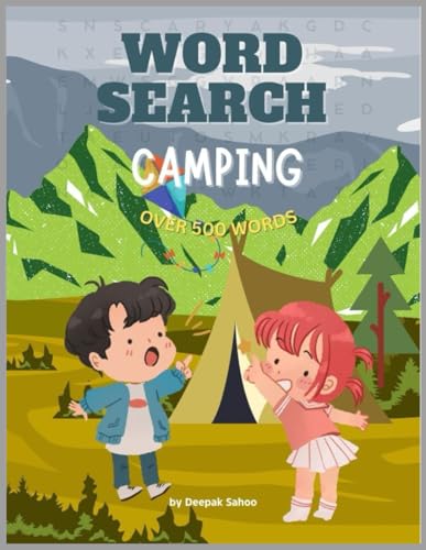 Camping Word Search - 500+ Fun, Relaxing and Easy-To-Read Puzzles for Teens, Adults and Seniors von Independently published