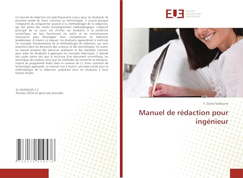 Manuel de rédaction pour ingénieur von Éditions universitaires européennes