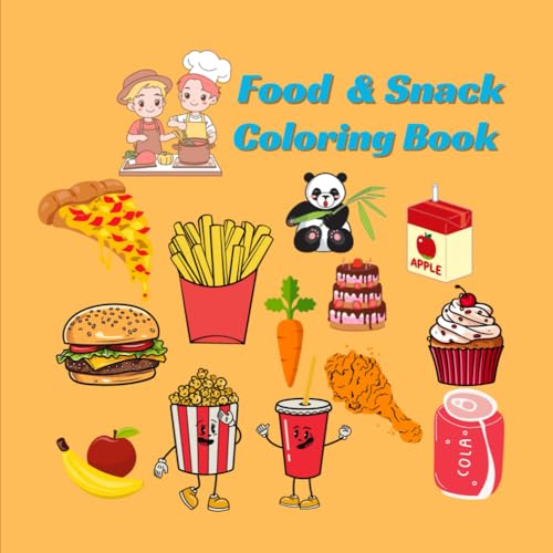 "Flavors of Fun: A Food & Snack Coloring Adventure": "Relax, Unwind, and Color Your Favorite Treats – From Sweet Desserts to Savory Snacks!" "Flavors of Fun: A Food & Snack Coloring Adventure": "Relax, Unwind, and Color Your Favorite Treats – From Sweet Desserts to Savory Snacks!" von Independently published
