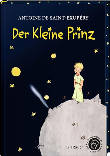 Der kleine Prinz. Black: Mit Farbschnitt und glitzernden Sternen