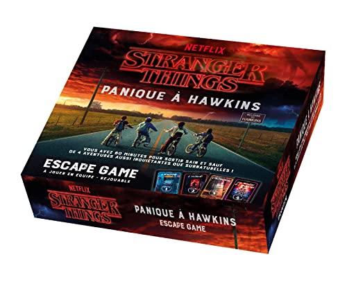Coffret Escape game STRANGER THINGS - Panique à Hawkins