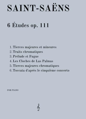 6 Études Op. 111: For Piano von Independently published