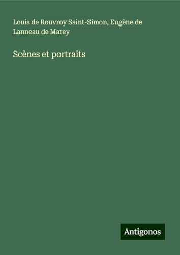 Scènes et portraits von Antigonos Verlag
