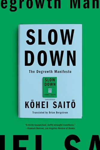 Slow Down: The Degrowth Manifesto Slow Down: The Degrowth Manifesto