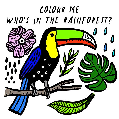 Colour Me: Who’s in the Rainforest?: Watch Me Change Colour In Water: 3 (Wee Gallery Bath Books) von QED
