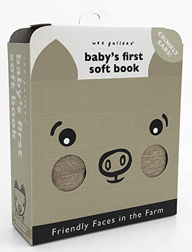Friendly Faces: On the Farm (2020 Edition): Baby's First Soft Book (Wee Gallery Cloth Books) von words & pictures