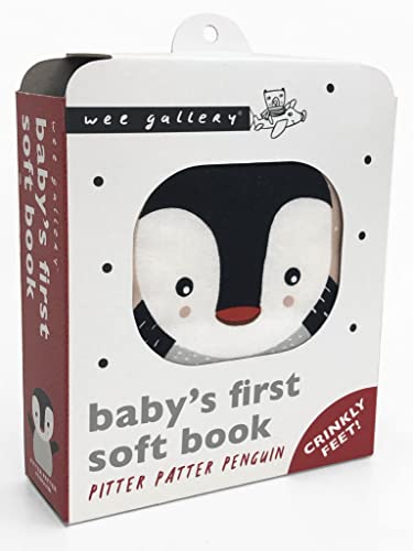 Pitter Patter Penguin (2020 Edition): Baby's First Soft Book (Wee Gallery Cloth Books)