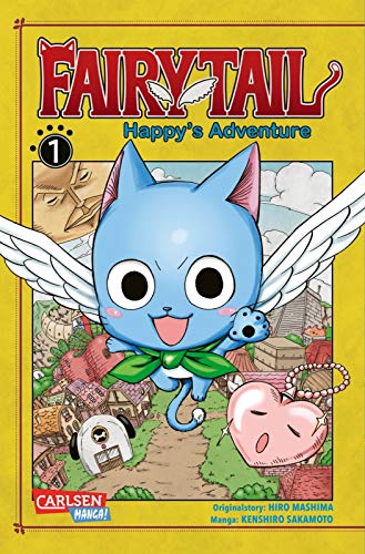 Fairy Tail – Happy's Adventure 1: Humorvoller Action-Manga in einem Paralleluniversum voller Tiere von Carlsen Verlag GmbH