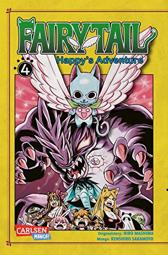Fairy Tail – Happy's Adventure 4: Humorvoller Action-Manga in einem Paralleluniversum voller Tiere von Carlsen Verlag GmbH