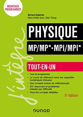 Physique Tout-en-un MP/MP*-MPI/MPI* - 5e éd. von DUNOD