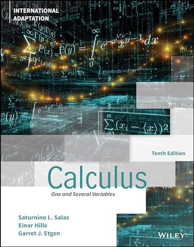 Calculus: One and Several Variables, International Adaptation von John Wiley & Sons Inc