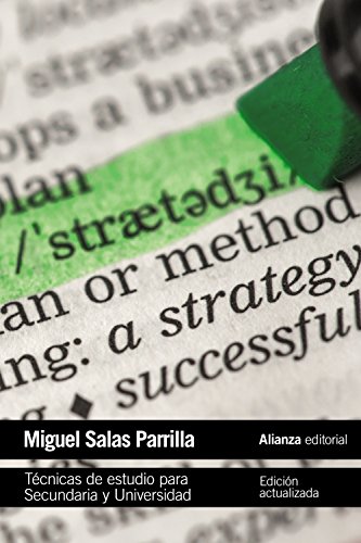 Técnicas de estudio para Secundaria y Universidad (El libro de bolsillo - Ciencias sociales) von Alianza