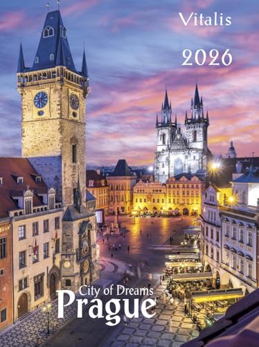 Prague – City of Dreams 2026: Minikalender von Vitalis Prag