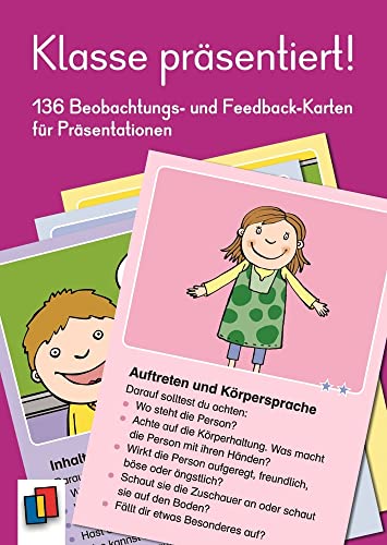 Klasse präsentiert!: 136 Beobachtungs- und Feedback-Karten für Präsentationen von Verlag an der Ruhr GmbH