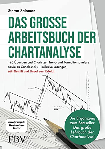 Das große Arbeitsbuch der Chartanalyse: 120 Übungen und Charts zur Trend- und Formationsanalyse sowie zu Candlesticks ― inklusive Lösungen. von Finanzbuch Verlag